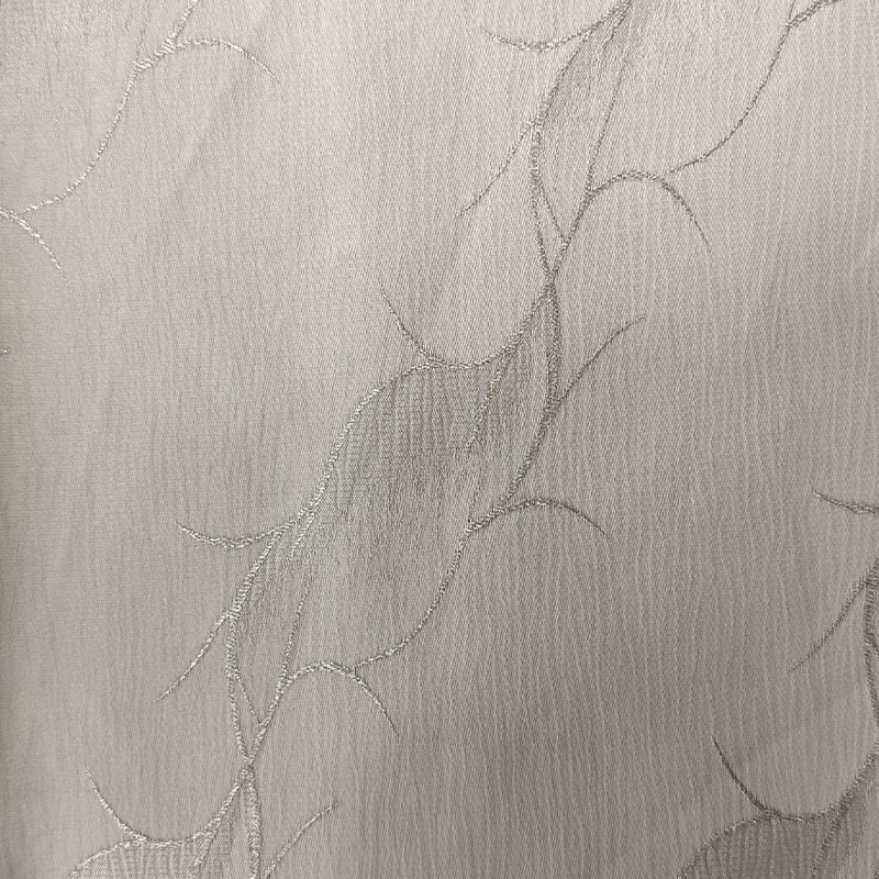 Tessuto jacquard simile all'acetato – Motivo a tralcio