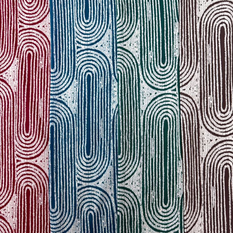 Rayon stampato 45S – Increspature