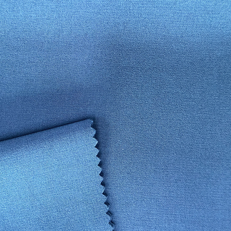 NO.1033 Tessuto elasticizzato in twill morbido dall'aspetto acetato