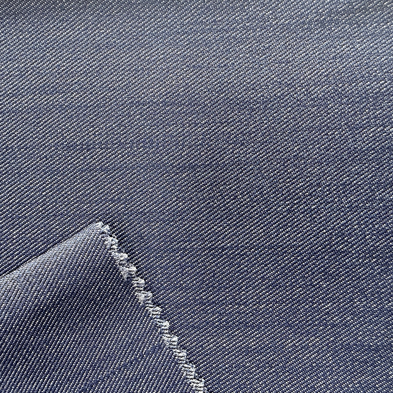 Tessuto in poliestere effetto denim NO 1001